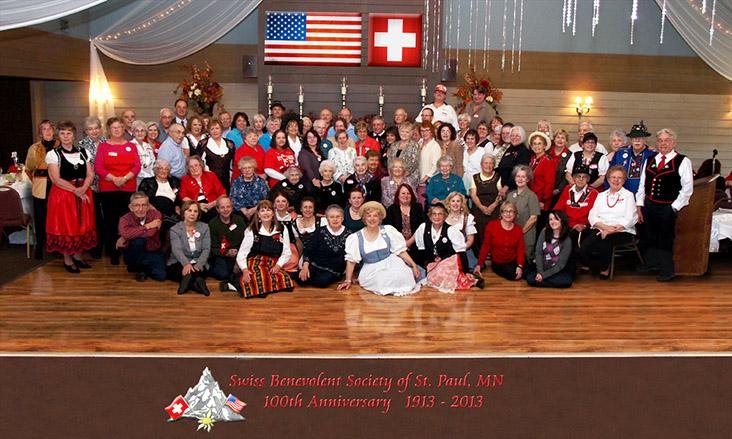 Group Picture of the 100-Year Anniversary in 2012